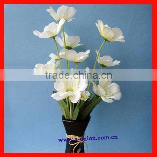 Beautiful home decorative artificial fabric flower
