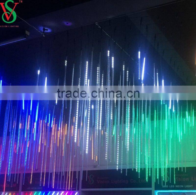 12V 50cm waterproof disposable meteor led shower light