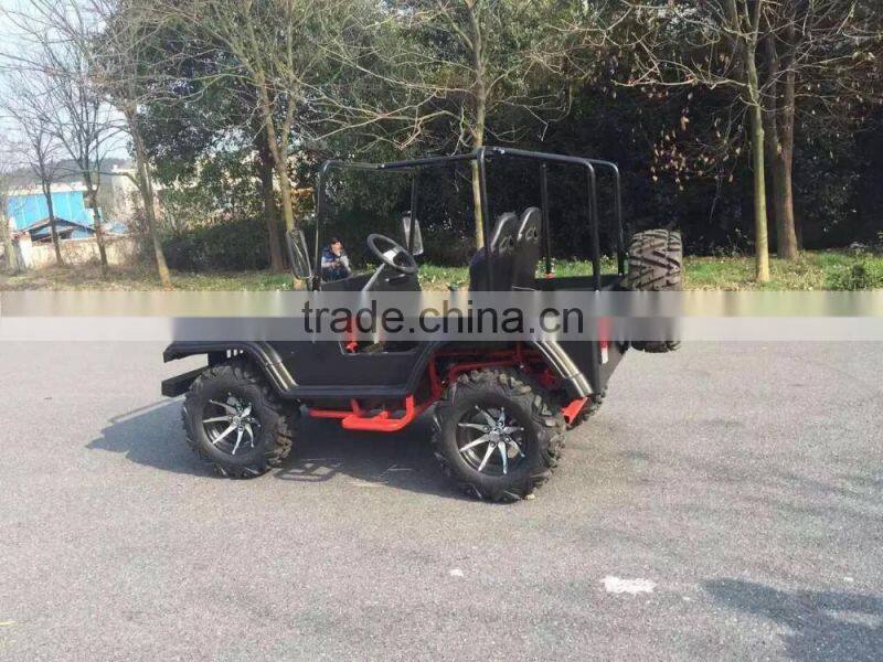 China manufacture CE 200cc 150cc mini electric jeep