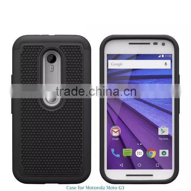 Football Pattern OEM ODM ROHS Mobile Phone Case Cover Back for Moto G3