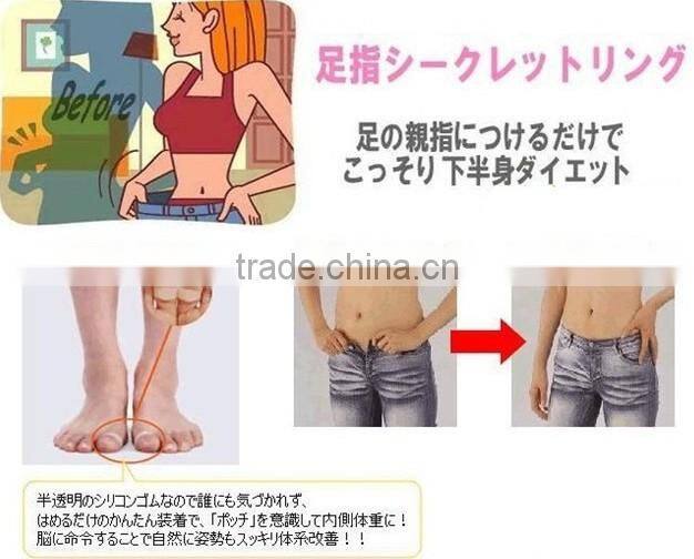 Slimming Tools Silicone Foot Massage Toe Ring Fat Burning
