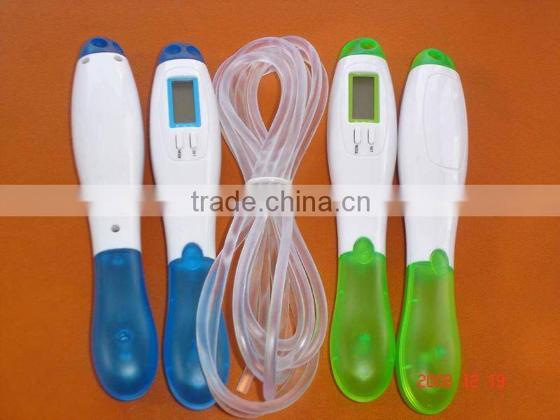 Electronic jumping rope with Multifuncgtion pedometer