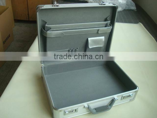 Aluminum cosmetic case,steel briefcase,female briefcase