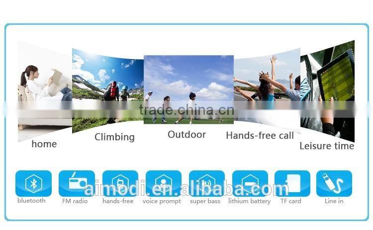 Mini Portable Touch Bluetooth wireless Speaker Support TF card,AUX IN