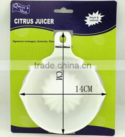 Citrus fruit juicer plastic Orange juicer 14x17cm #TG22406