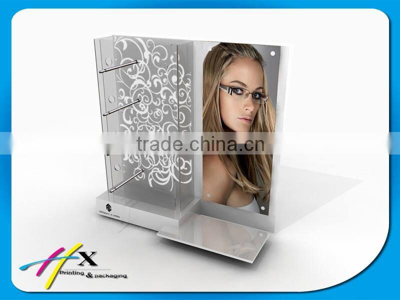 Cardboard Paper Eyewear, Sunglasses, Glasses Display Stand