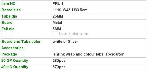 2016 hotel laundry table /ironing board with clothes drying rack