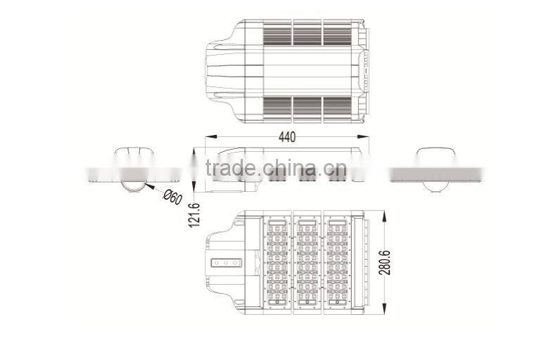 200w outdoor lighting Philips3030 energy saving landscape lamps