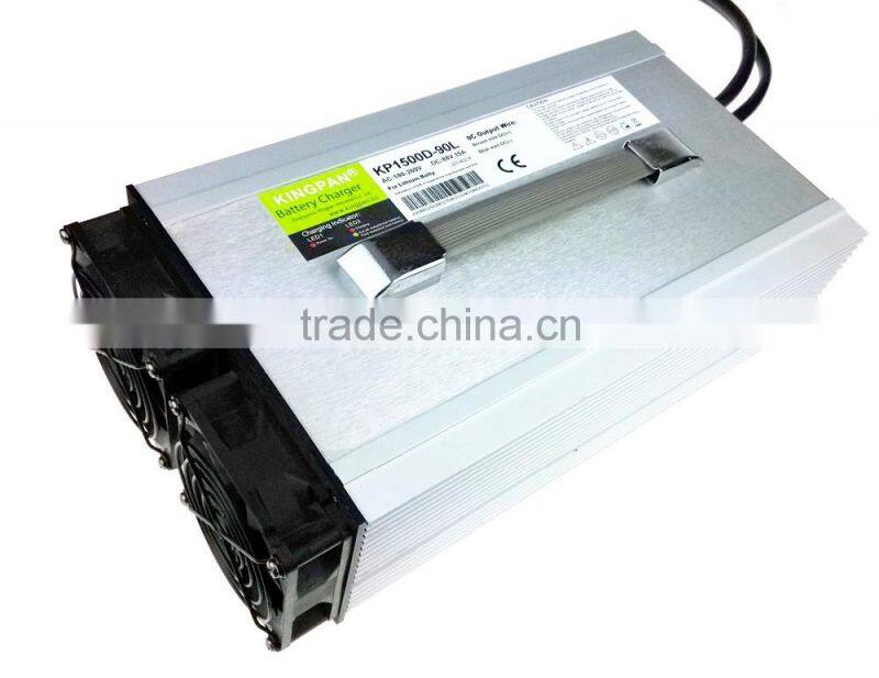 KP1500D 1.5KW Universal Electric Car Intelligent Battery Charger with Display Table For Tourist coach and Sightseeing bus