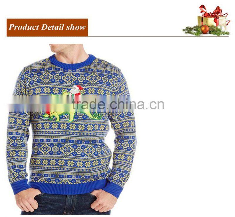 16FZCS16 holiday pullover christmas sweater knitting patterns