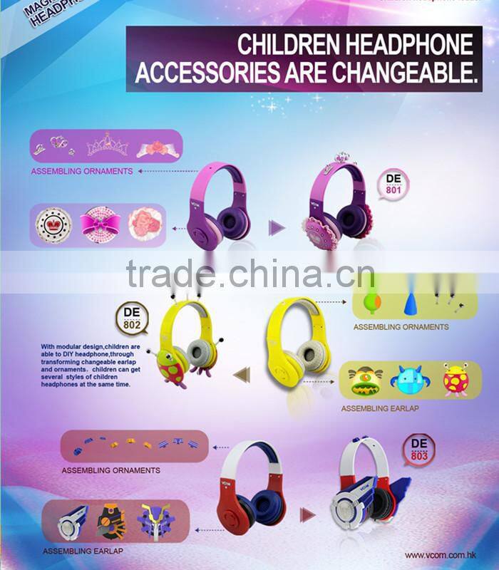 2015 VCOM Winter Earmuff Plush Warm Headphone with Factory Price