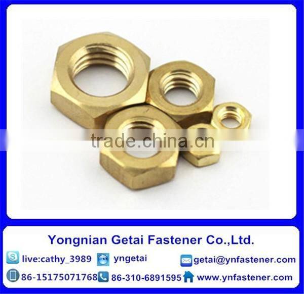 Carbon Steel DIN935/DIN937/ISO4034 Hex Nuts Zinc Plated and Black