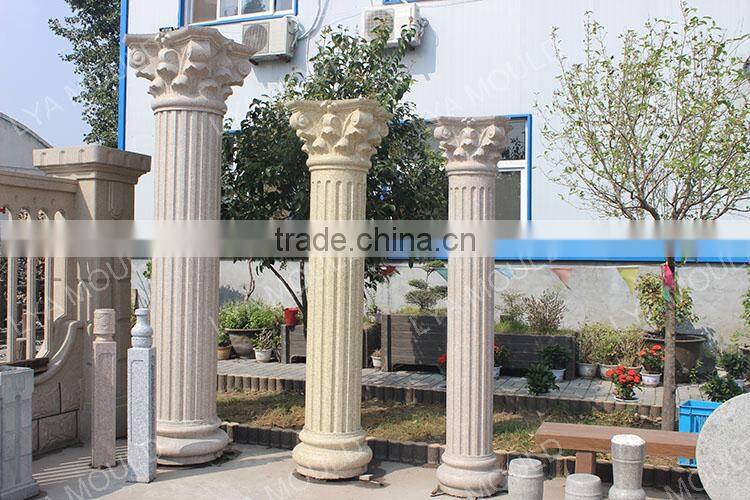 CE certificial abs decorative concrete columns pillar molds