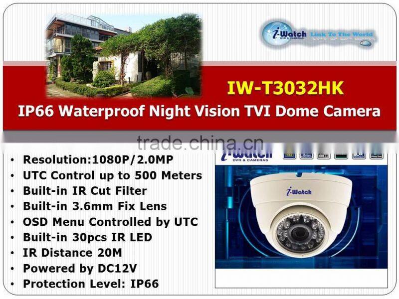 IW-T3032HK CMOS 2MP Low Price CCVT IR Dome Camera