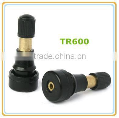 TR600 EPDM Rubber Motorcycle Tyre Valve / Clamp-in and High-pressure Metal Valve