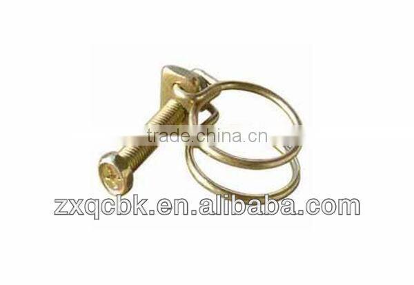 ZX American standard stainless steel double bolt hose clamps