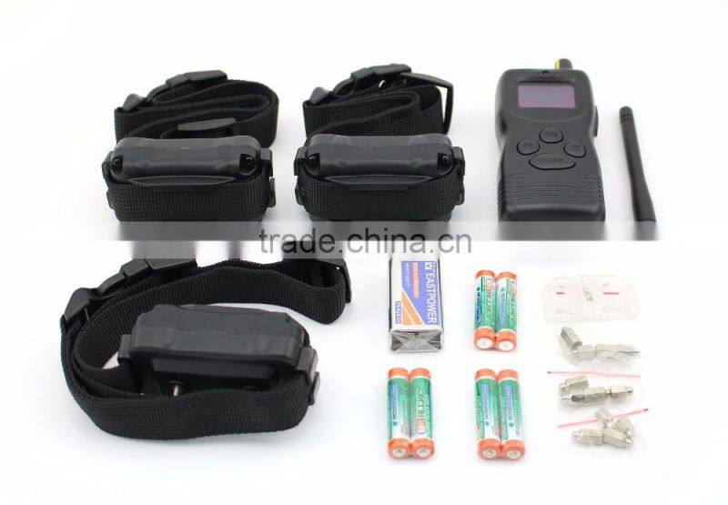 Petrainer PET900-3 1000M Electric Training Bark Shock Collars For Small Dogs