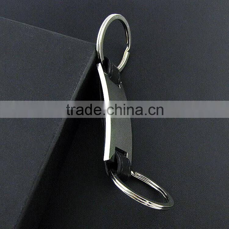 2016 new design handmade leather keyring