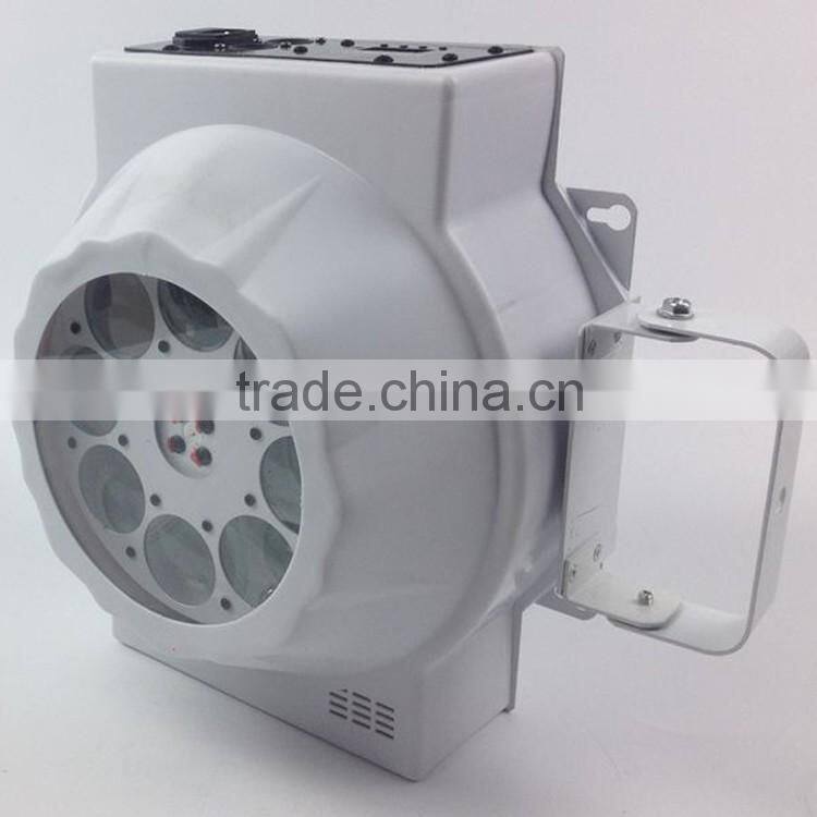 Three Years Warranty DMX 7CH 8 Eyes Rotate Pattern RGBW 8*3w LED Effect Light