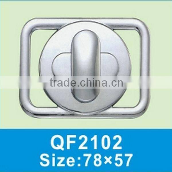 QF2102 accessory turn lock High Quality Metal Bag Lock for Women's Bag