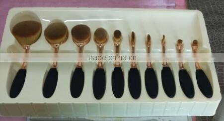High quality Rose Gold 8pcs Best Makeup Brush,best price and free sample