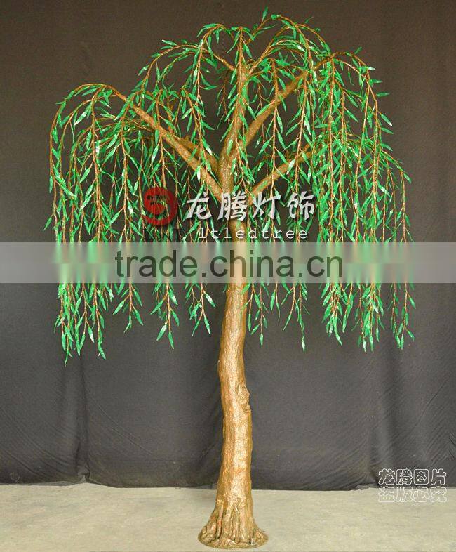 Outdoor Artifcial LED willow light tree