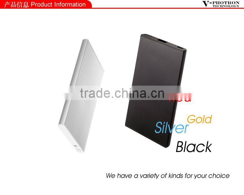 Hot New Products for 2015 Portable Charger 6000mah Smart Power Bank
