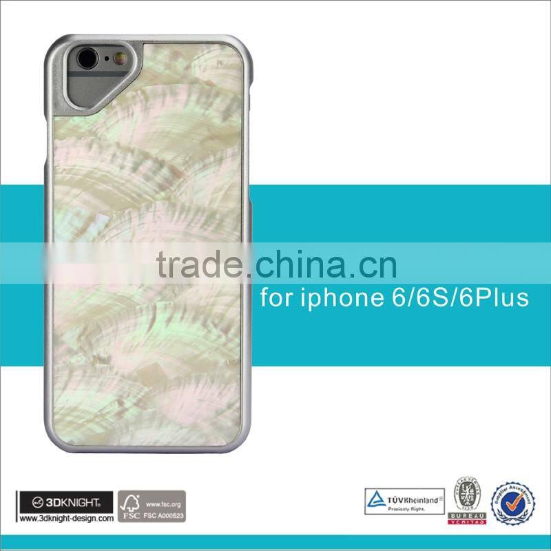 Customized for Seashell iPhone 6 6S Case ,OEM Laser LOGO for Apple iPhone 6s Cover