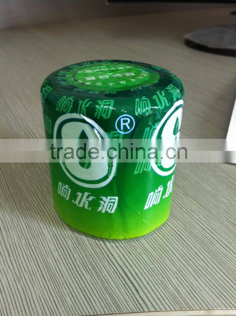 roll feeding two layer of aluminum foil and PVC film cap making machine