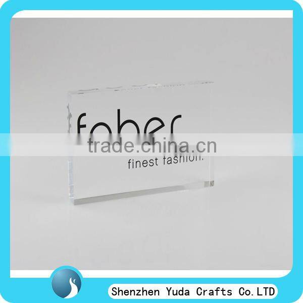 acrylic brick, acrylic logo brick,acrylic brand brick