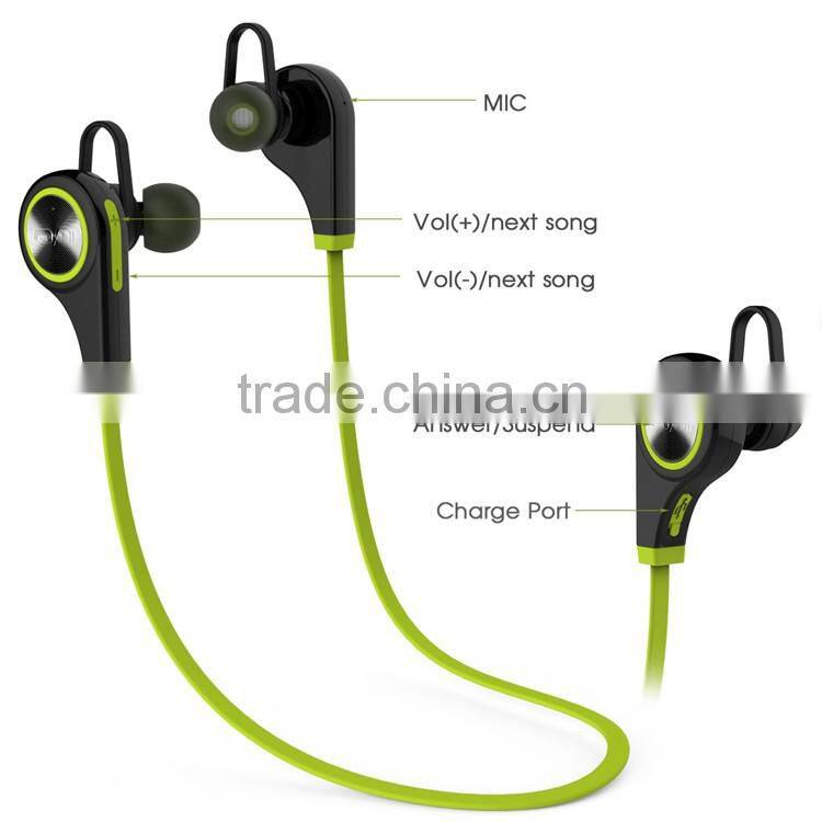 QY9 In-ear Neckband Wireless Bluetooth Earphone Sport for Samsung TV