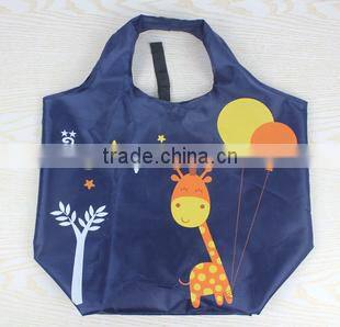 BSCI audit factory fold up grocery bag/foldable nylon shopping bags/foldable shopping bag