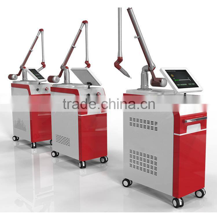 1064 nm / 532nm Professional Q-switched 8ns nd yag laser tattoo removal