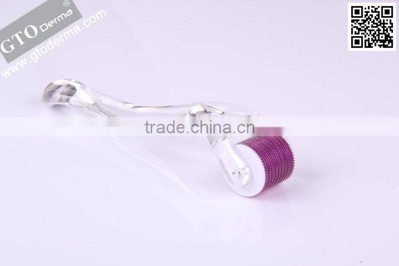 GTO540 derma skin roller for facial care and hair loss treatment
