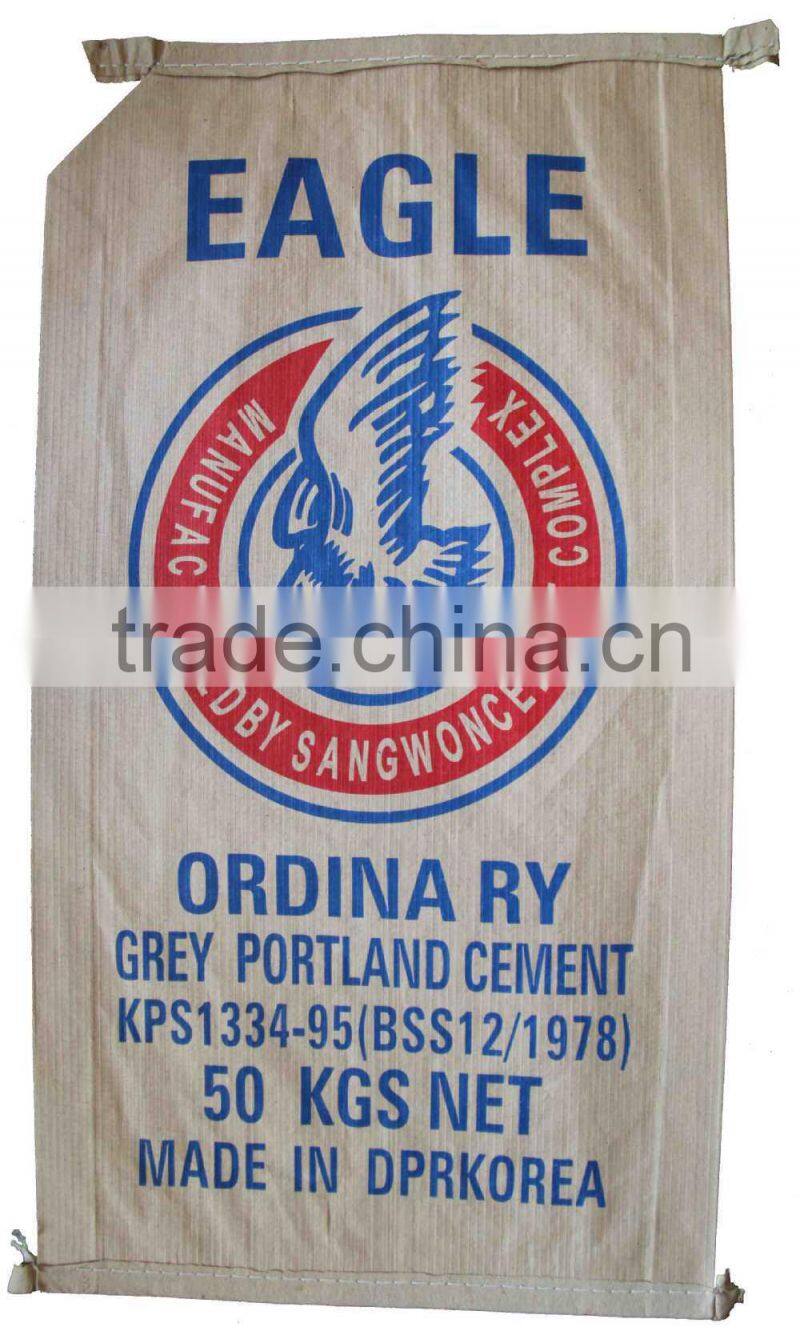 20KG 25KG Sewn Valve Kraft Paper Yarn Cement Sack, Cement Sack With Valve