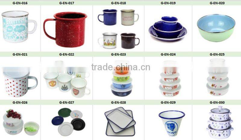 GRS Manufacturer Wholesale Travel Enamel Camping Mug