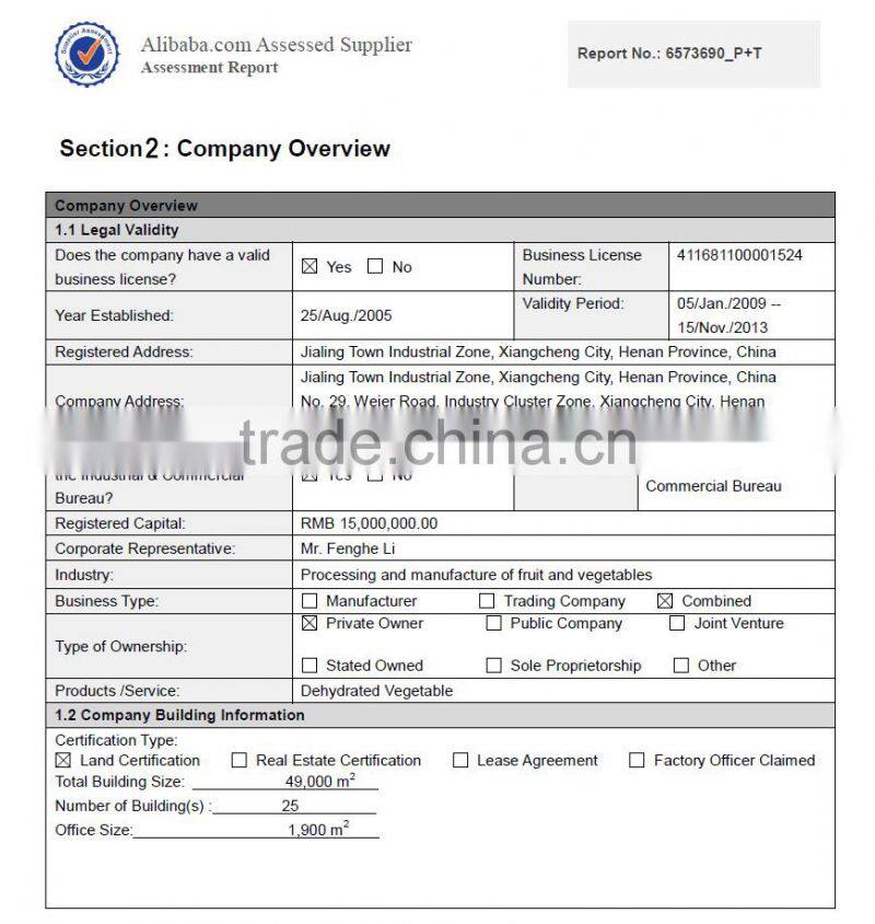 2015 Crop USA Standard garlic flakes