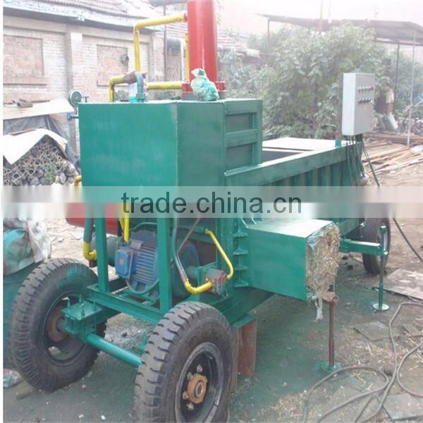 factory price and manufacturer hydraulic waste cotton bailing press machine