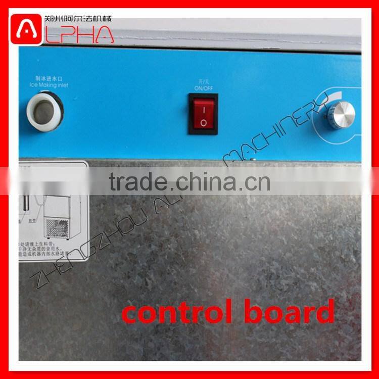 Large output professional Top Sales mini cube ice maker machine/ ice block making machine