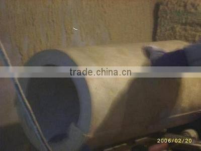Pipe Section is S[lit in one Side Aluminum Glass Cloth Rock Wool Pipe for Industry