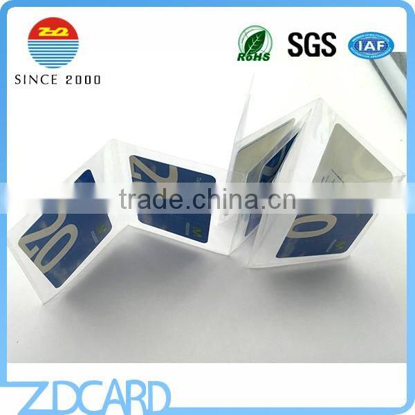 13.56MHZ Custom Printing Roll Rfid Paper Ticket