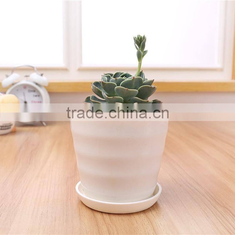 Crown Lace garden plastic flower pot