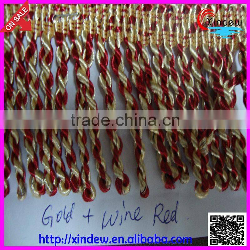 Fashion tassel fringe for curtain