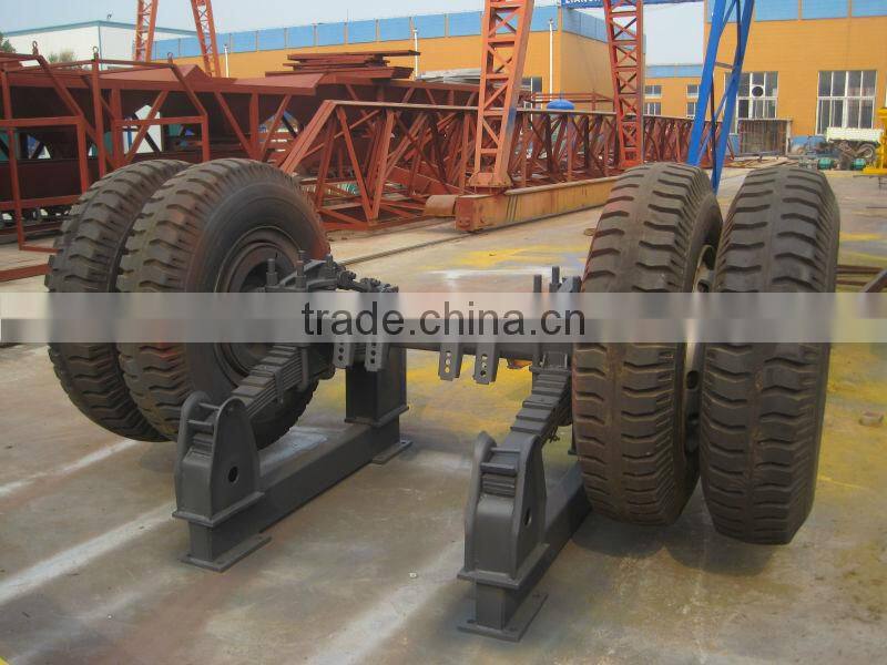 Mobile concrete batching plant YHZS50 Lianchuang factory