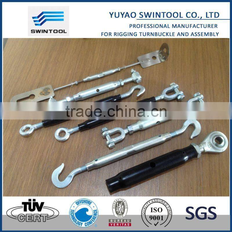 HOOK EYE Turnbuckle DIN 1478 STEEL SGS certificated 3.1 for European market