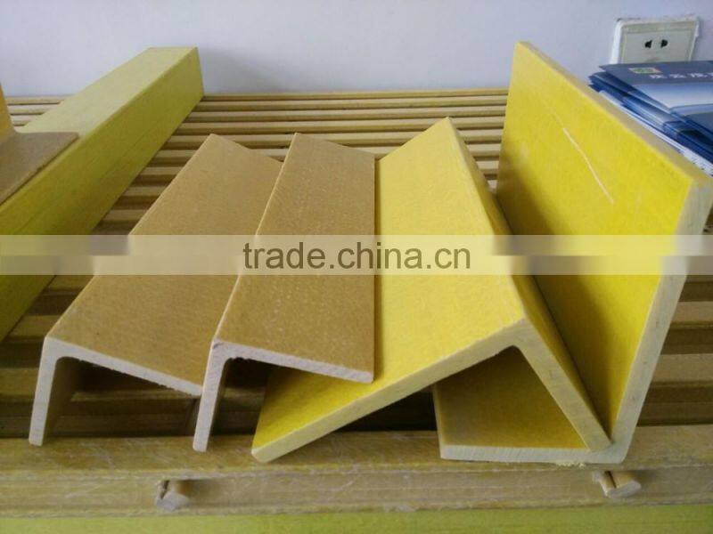 Made in china corrosion resistant fiberglass steel angles , fiberglass angle iron,fiberglass angle bar