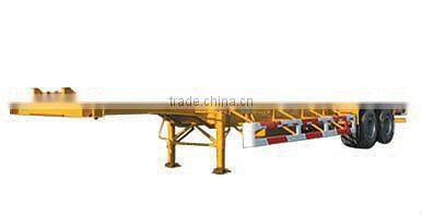 China CLW low transportation cost Turck Trailer 8 tyres dolly semi-trailer price