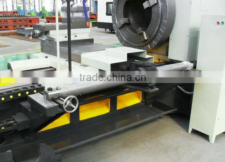 Big Spindle Bore Horizontal Cutting Threads Lathe for Oil Country