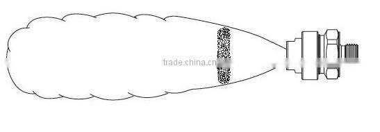 JN flat fan air atomizing spray nozzle