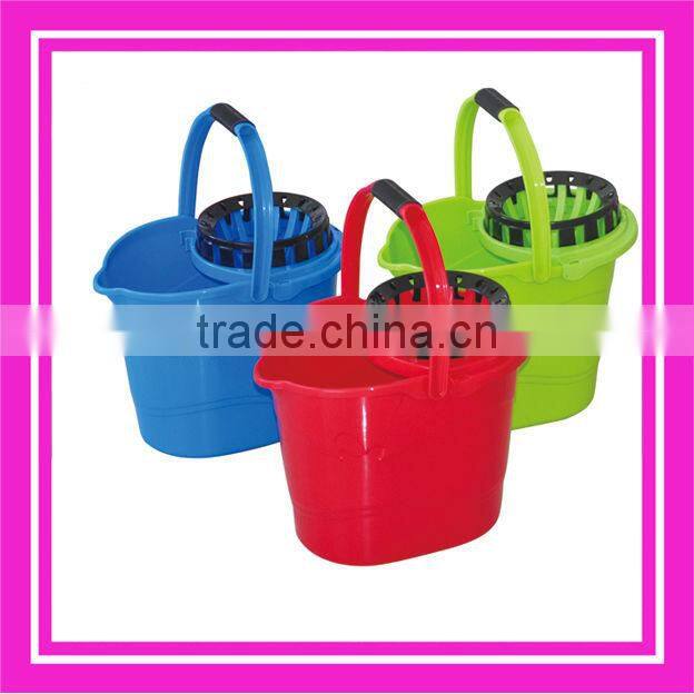 hot sell plastic mop wringer bucket